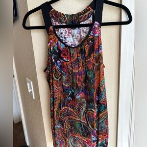Cable & Gauge Multicolor Patterned Tank Top